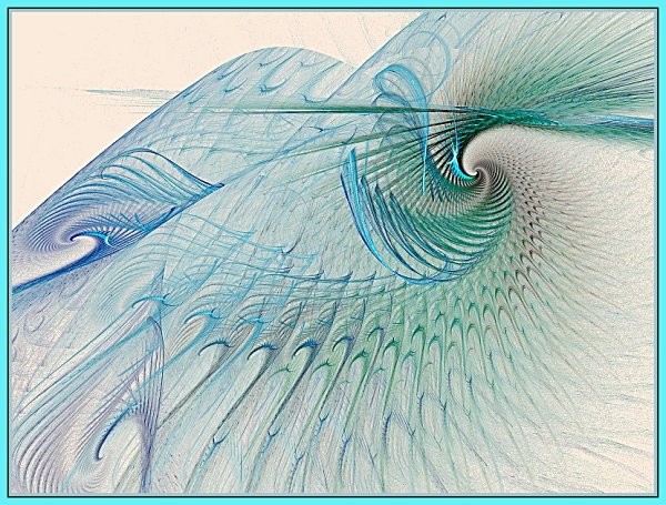 Blue Spirals