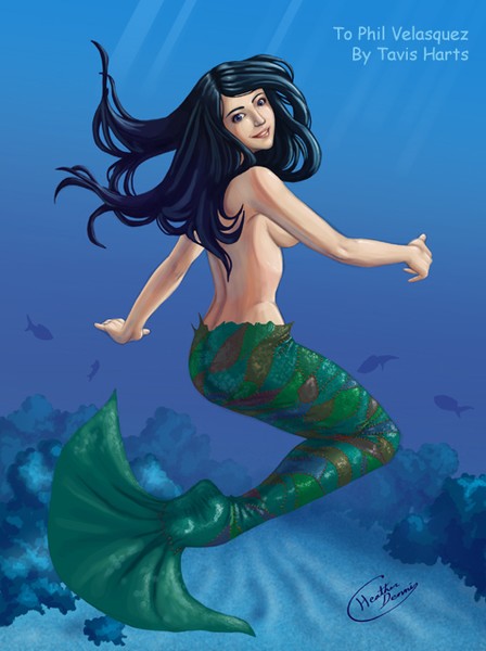 The patchwork mermaid