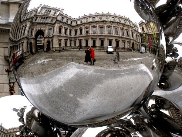 Both reflected in the art of Anish Kapoor