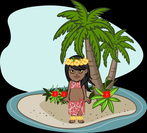 hula girl