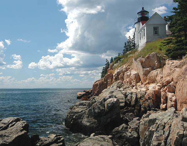 Maine lighthouse - horizontal(11x14)