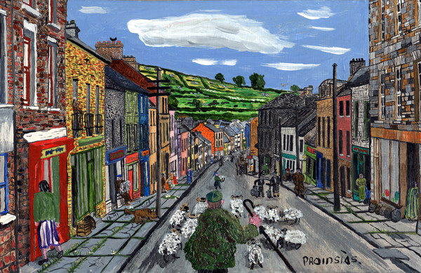 From the top of Main Street, Dingle.