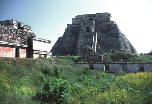Pyramid of the Magician, Uxmal, Yucatan