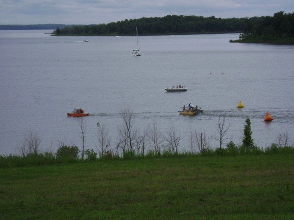 Raft Races Stockton Lake
