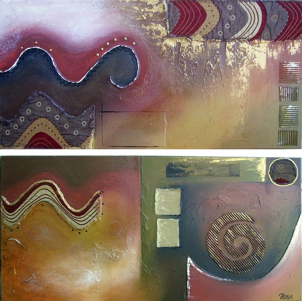 Pieces of Rays I,II