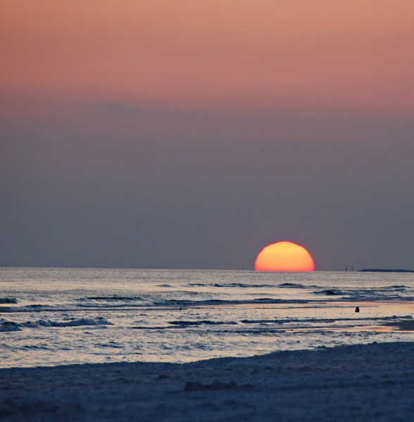 Sunset at the beach