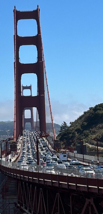 Golden bridge. Puente de San Francisco