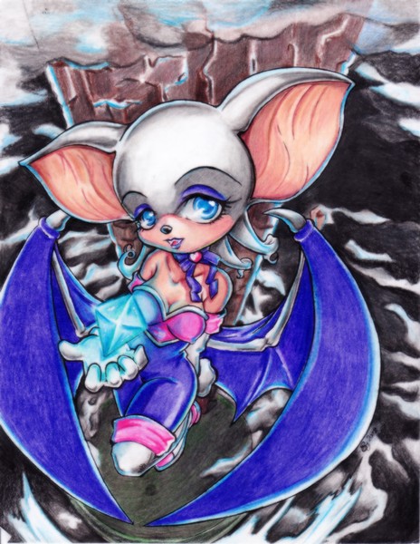 Rouge Bat Colored Pencils
