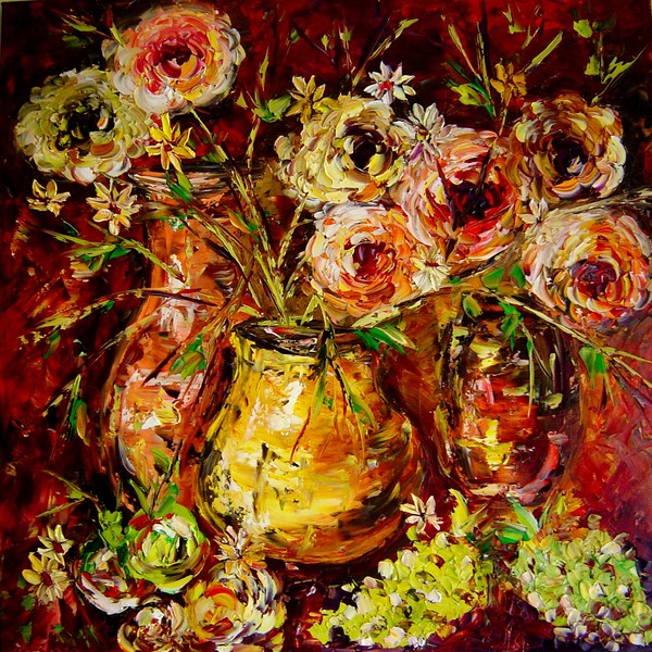 Oil painting by Eugenia Abramson