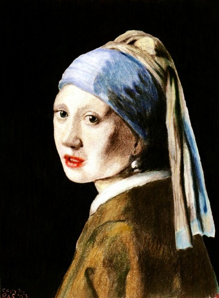 After Johannes Vermeer:Girl with the Pearl Earring