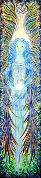 Blue Angel 120x30cm