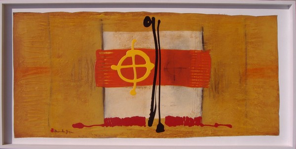 Pergaminhos - circulo amarelo 85x175