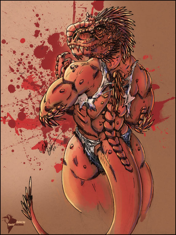 Dino coloring