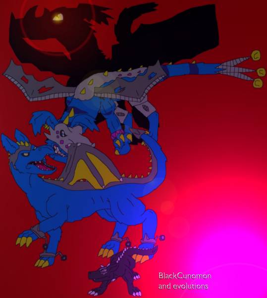 BlackCunomon's evo-line