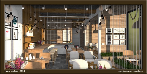 coffee shop by theo minh