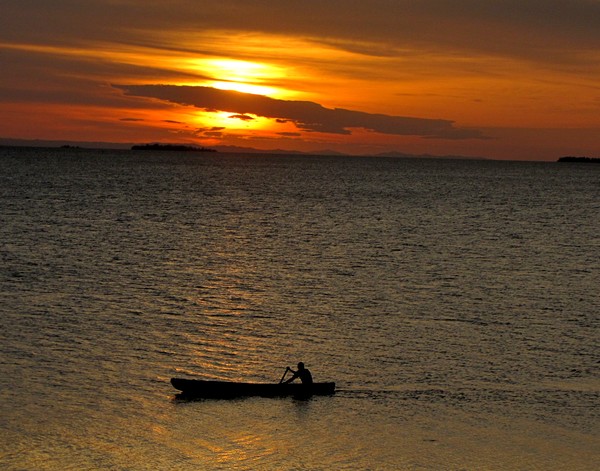 Canoeing at Sunset!