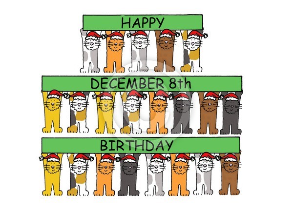 December 8th Birthday