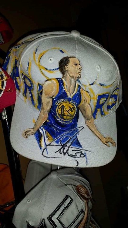 Hand painted hat