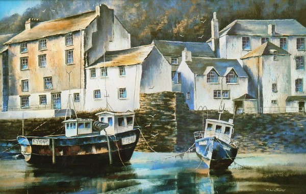 Polperro Harbour Cornwall