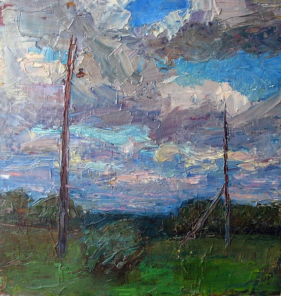 Windy day. Parfenkino. 1978