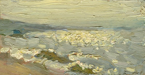 Volga-river. Golden Evening (etude) 1979