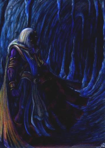 Drizzt Leaving the Caves