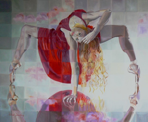 Dancing on her shadow