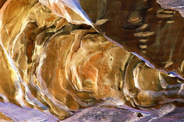 Under a Sandy Outcrop