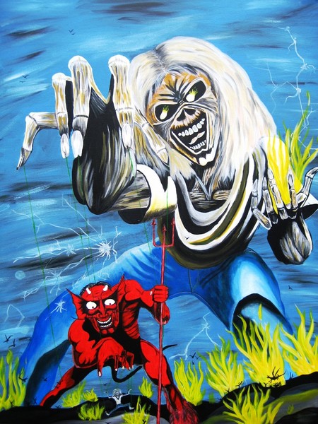 Iron maiden.