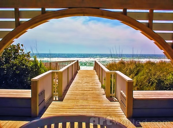Archway to the Beach