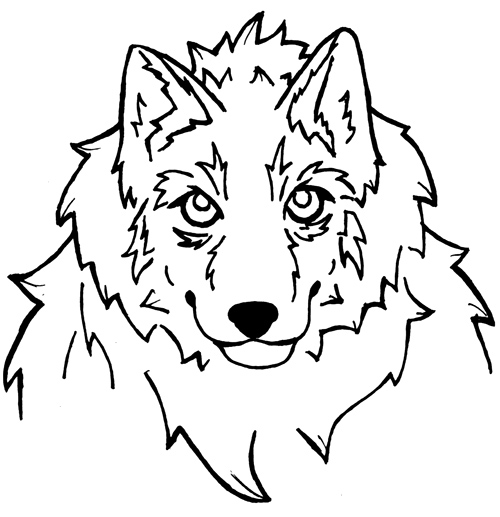 Wolf Bust