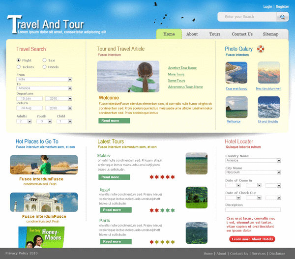 Travel Template1