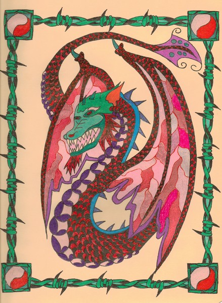 Nora's Dragon by The Rooster (c) 2010