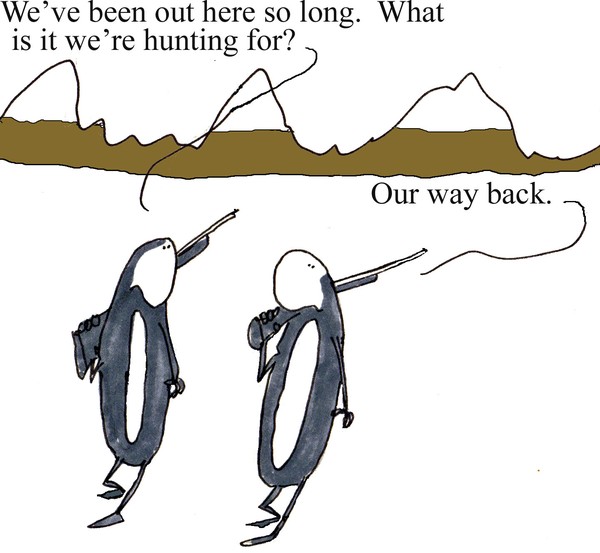 our way back