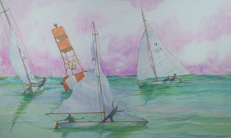 swalline and fouled sail