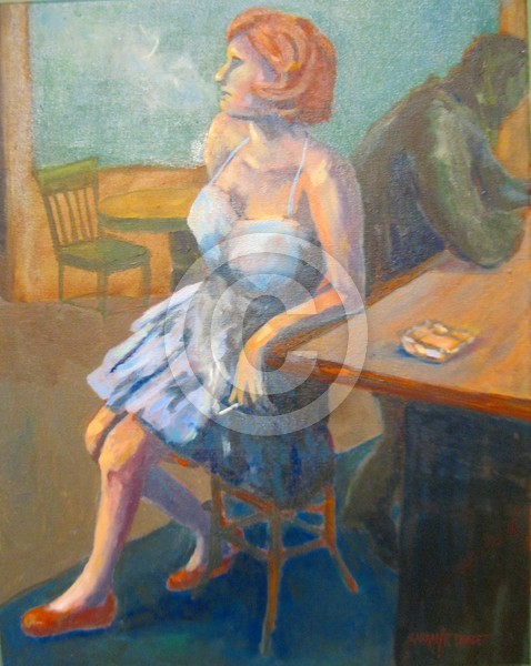 Woman at a Bar