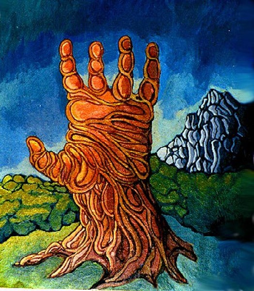nature's hand