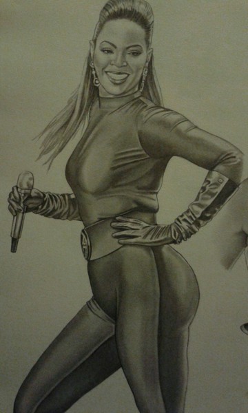 Beyonce performs
