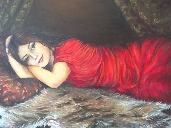 woman in rest