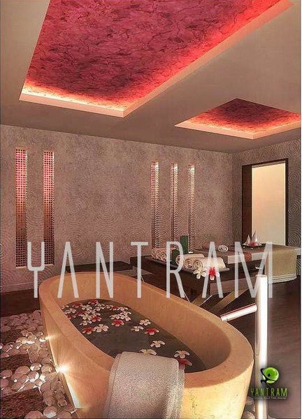 Spa Interior Rendering