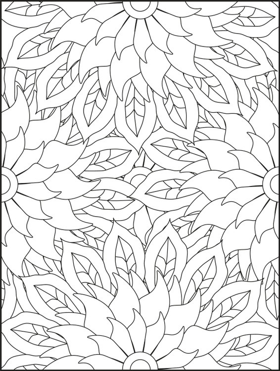 Abstract Coloring Pages 17