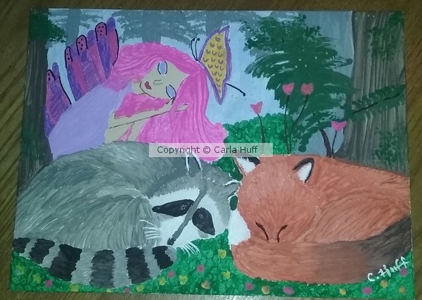 Sleepy time in the forest