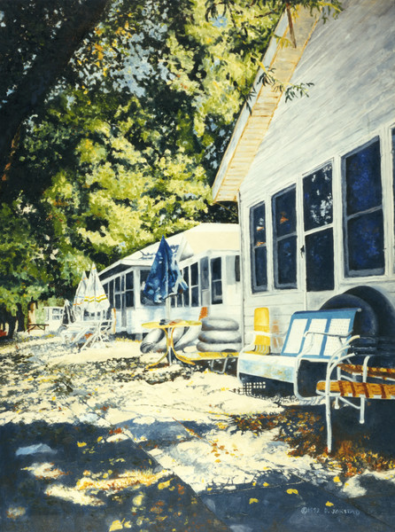 Cottages in Summer