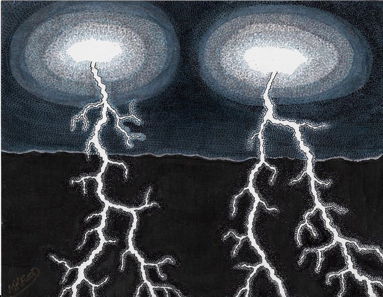 The Lightning  Feels Alive!