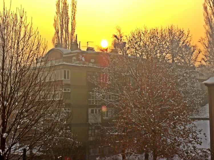 Sunset colour