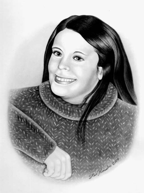 Portrait of my oldest daughter, Christina