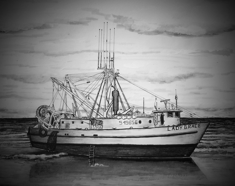 Lady Grace Beached 