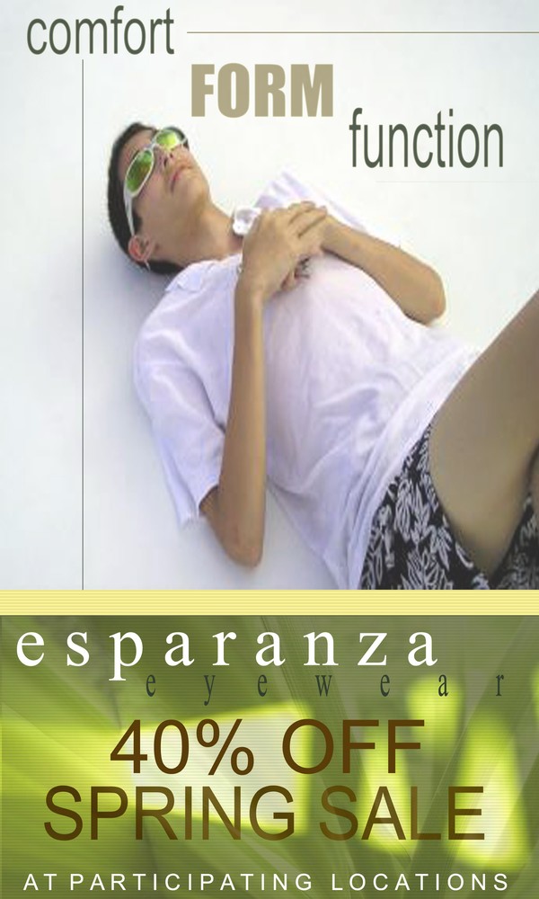 Esparanza 40% off sale