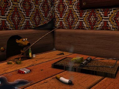 Mouse wants Cheese!