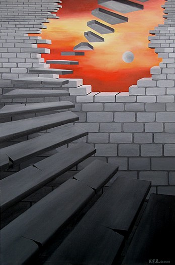 Spiral staircase of life, demolishing.....